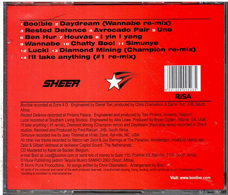 Boo! - Shooting Star CD [Limited Edition]