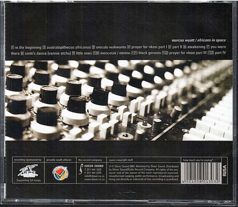 Marcus Wyatt - Africans in Space CD