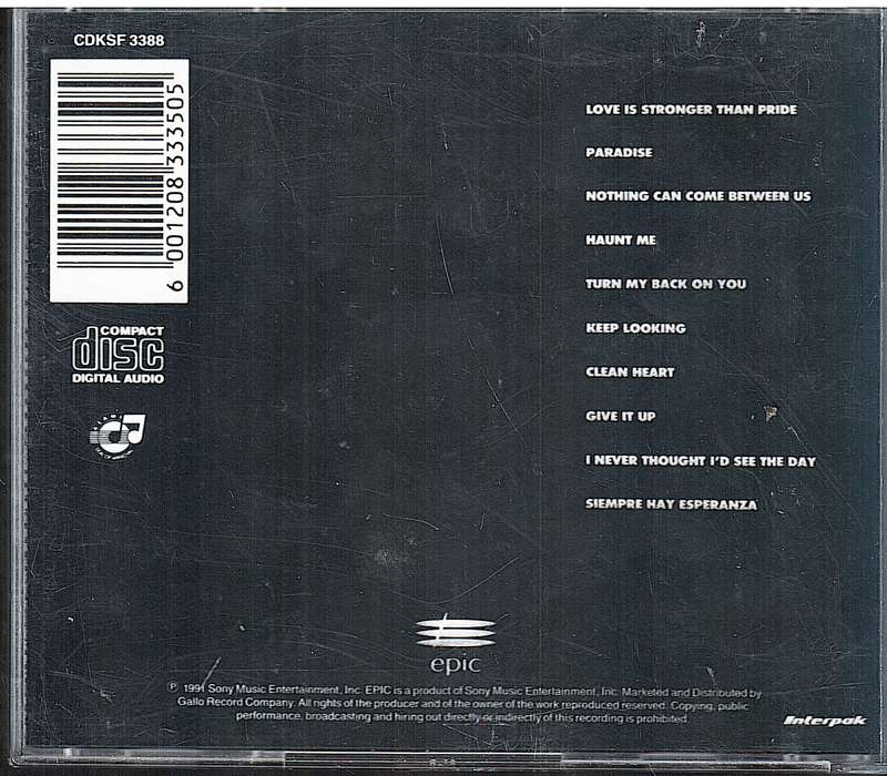 Sade - Stronger Than Pride CD