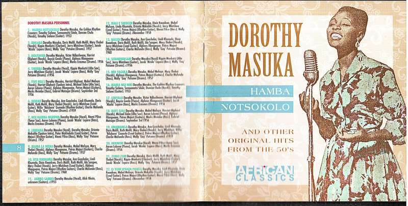 Dorothy Masuka - Hamba Notsokolo CD