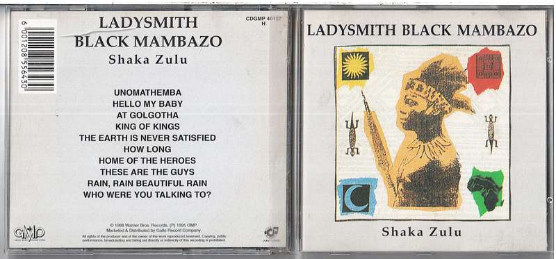 Ladysmith Black Mambazo - Shaka Zulu CD
