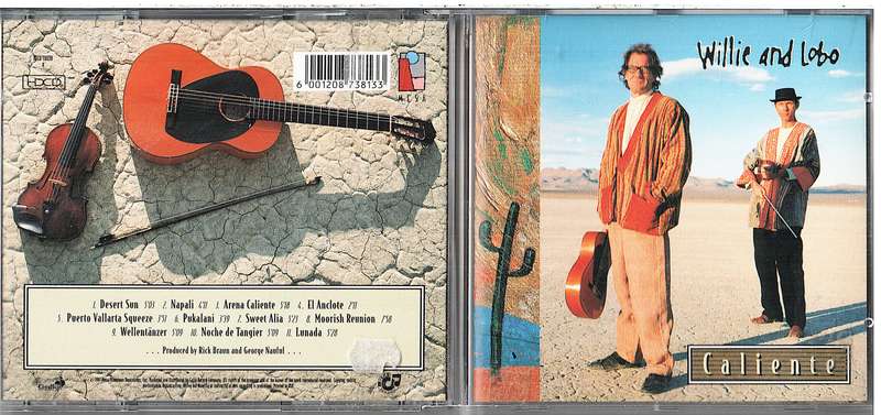 Willie and Lobo - Caliente CD