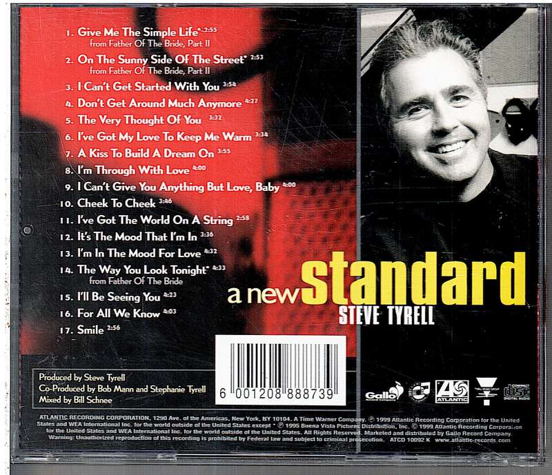 Steve Tyrell - A New Standard CD