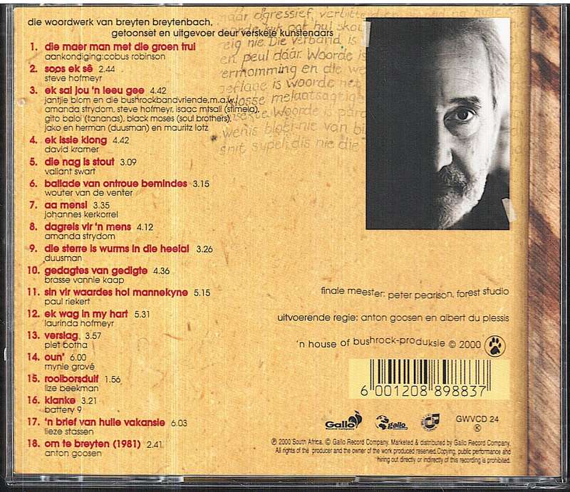 Various - Om te Breyten CD