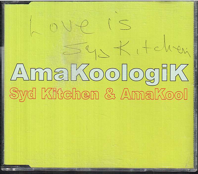Syd Kitchen & AmaKool - AmaKoologik (EP) CD [INSCRIBED BY SYD KITCHEN]
