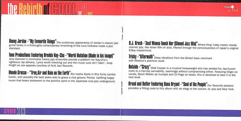Various - The Rebirth Of Cool 4 (1994most) CD