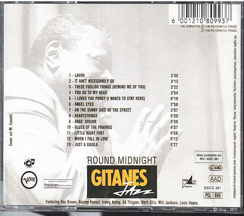 Oscar Peterson - Round Midnight CD