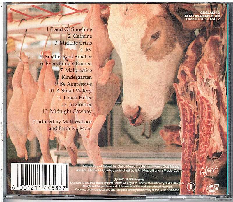 Faith No More - Angel Dust CD