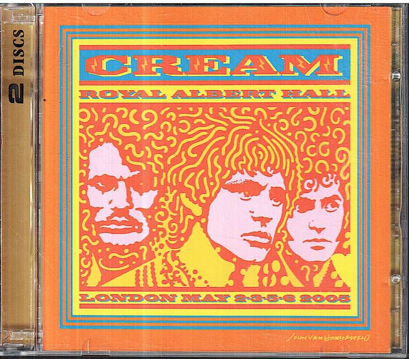 Cream - Royal Albert Hall (London May 2-3-4-5-6 2005 2xCDs