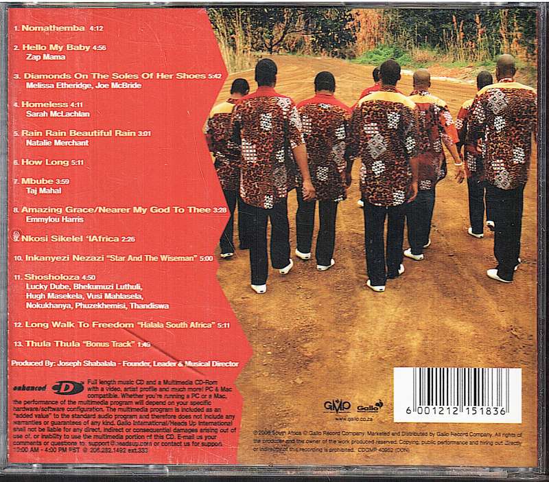 Ladysmith Black Mambazo - Long Walk To Freedom CD