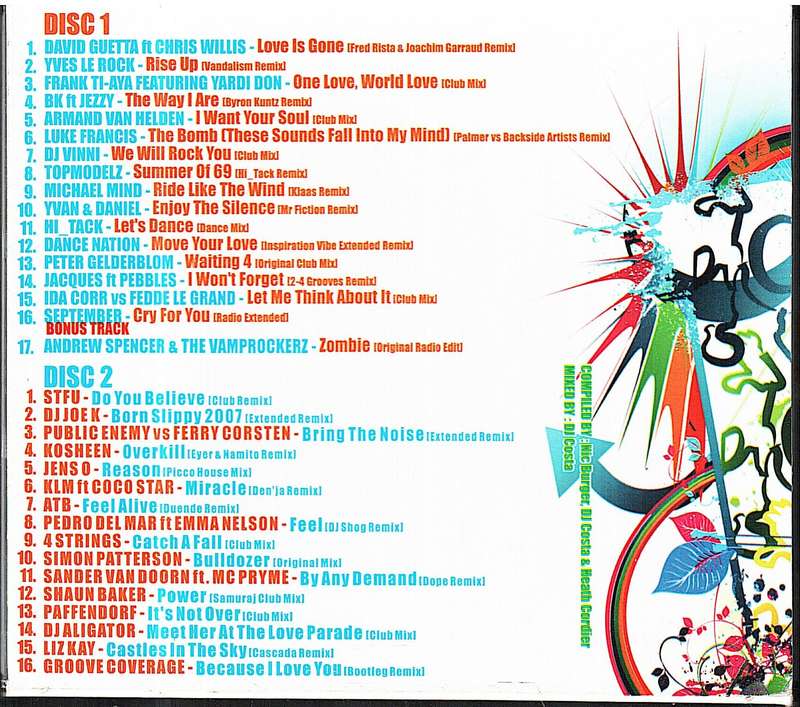 Various - Bump 21 2 CDs in cardboard slip cover (Mixed by DJ Costa)