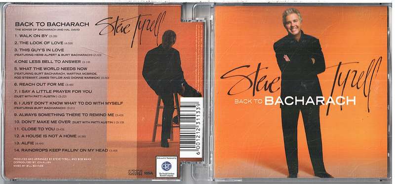 Steve Tyrell - Back to Bacharach CD