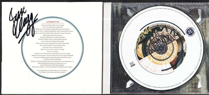 Jesse Clegg - Life on Mars CD Digipak [SIGNED INSIDE BY THE ARTIST]