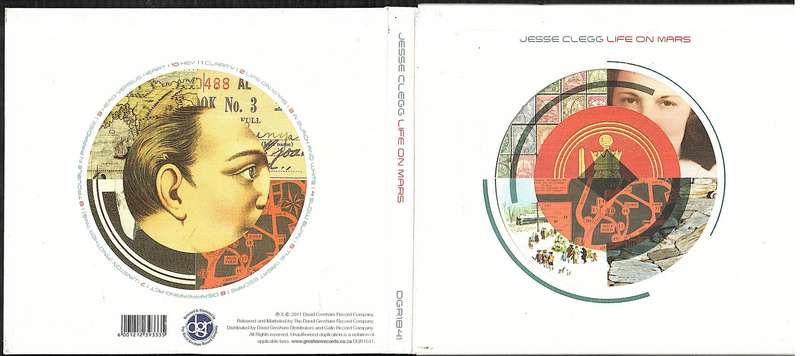 Jesse Clegg - Life on Mars CD Digipak [SIGNED INSIDE BY THE ARTIST]