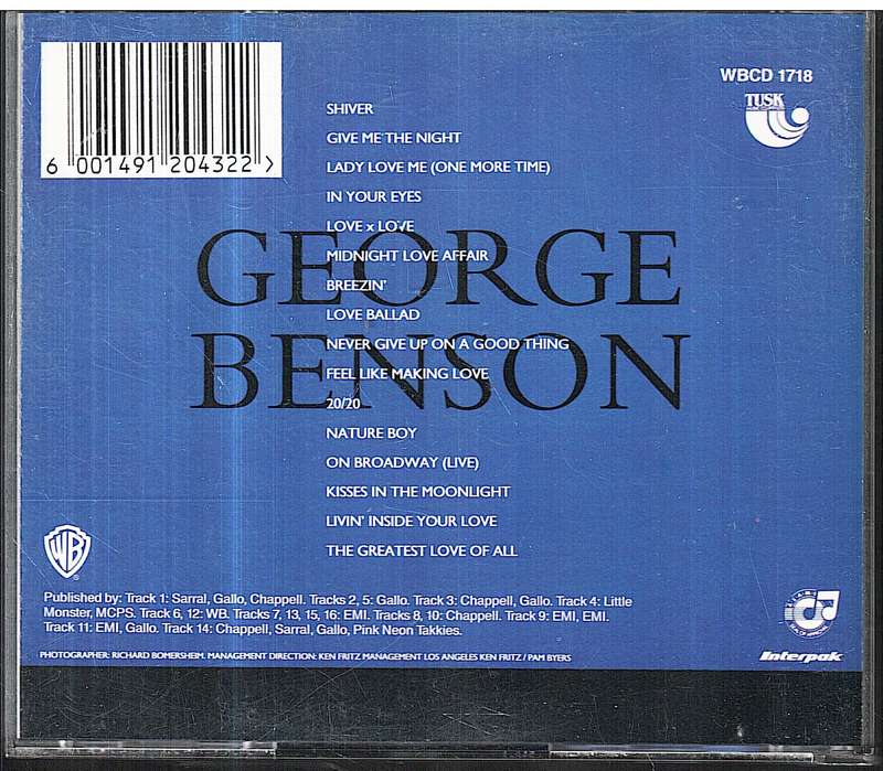 George Benson - Midnight Moods: The Love Collection CD