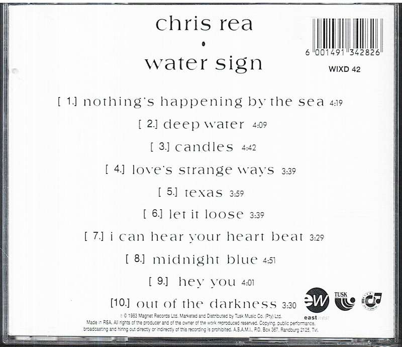 Chris Rea - Water Sign CD