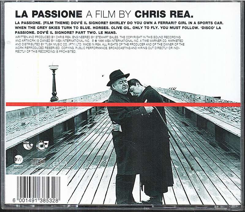 Chris Rea - La Passione CD [Soundtrack]