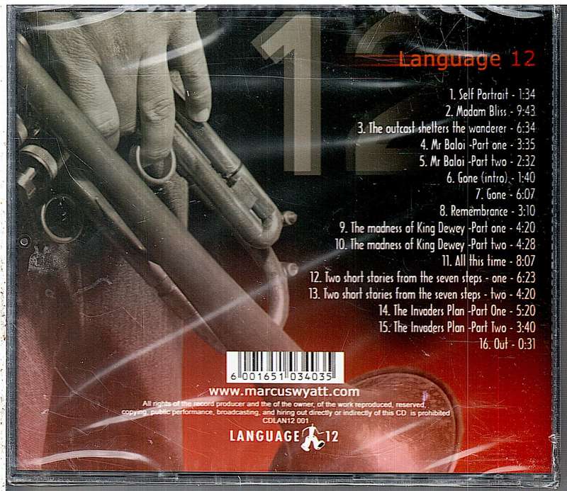 Marcus Wyatt - Language 12 CD [NEW/SEALED]