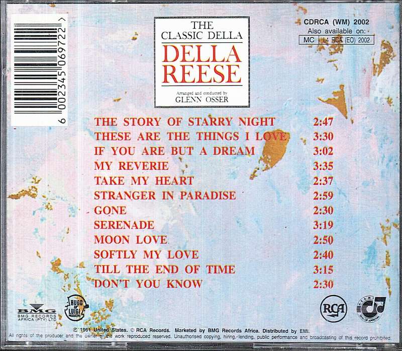 Della Reese - The Classic Della Reese CD