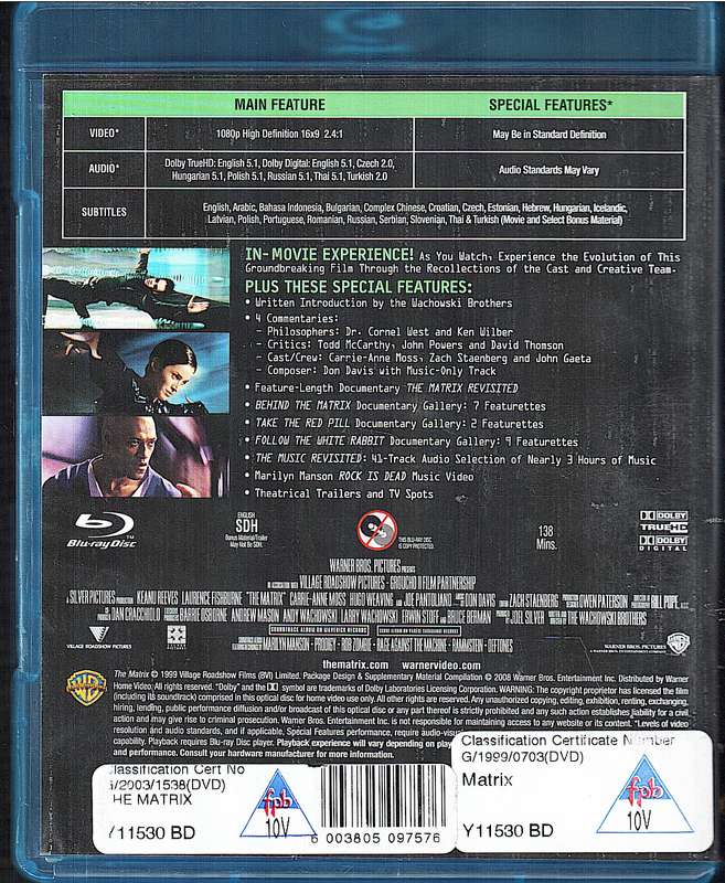 Matrix [Blu-ray]