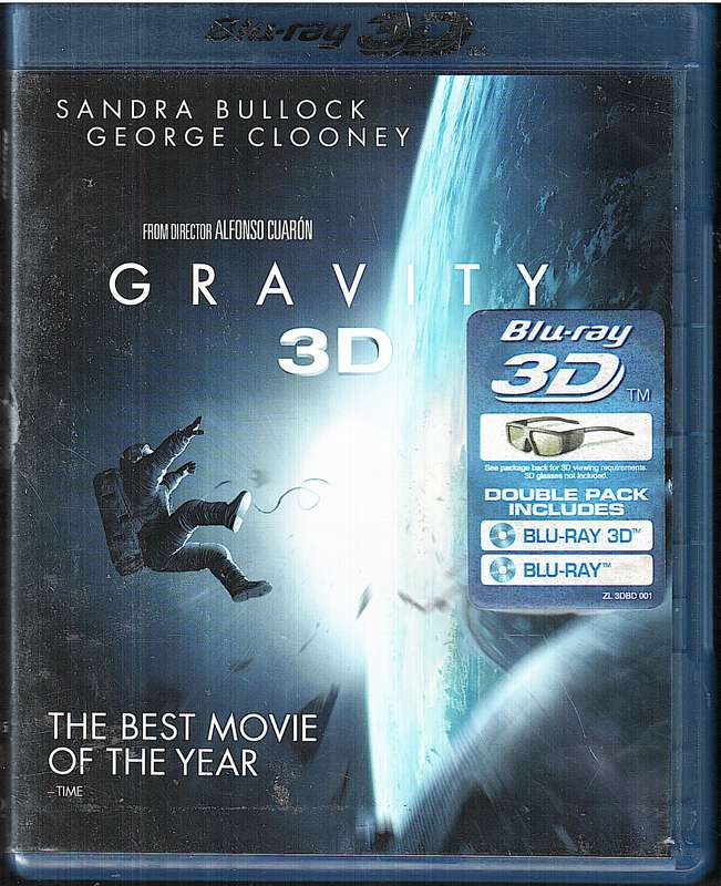 Gravity [2 DISCS, BLU-RAY 3D + BLU-RAY]