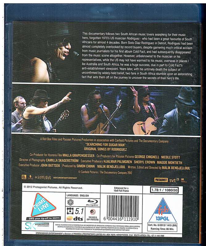 Searching for Sugarman Blu-ray Disc