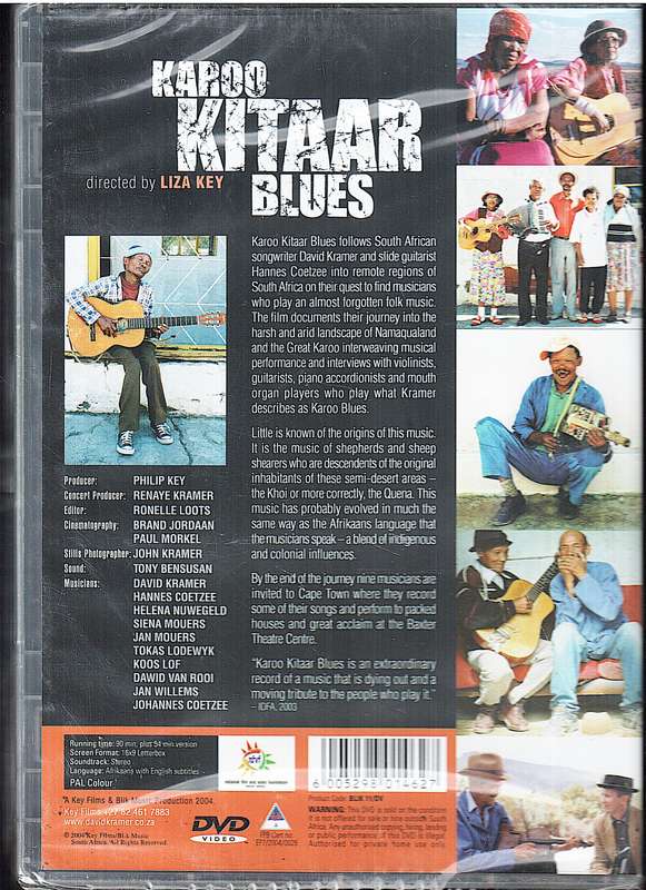 David Kramer - Karoo Kitaar Blues DVD [NEW / SEALED]