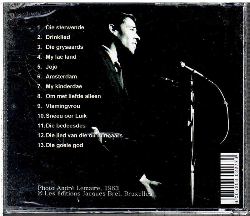 Herman van den Berg Sing Brel in Afrikaans CD [NEW/SEALED]