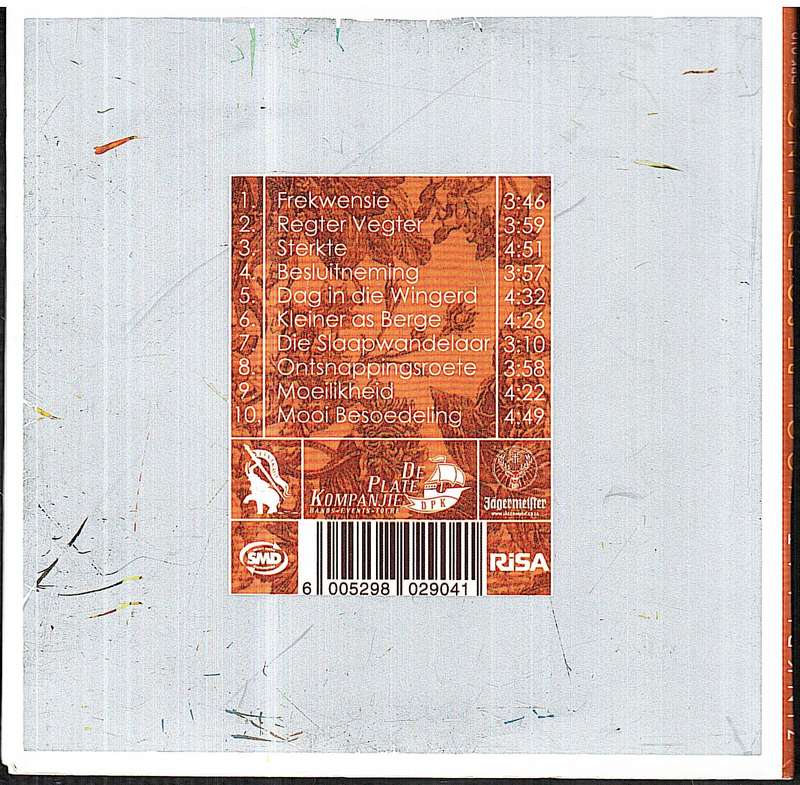 Zinkplaat - Mooi Besoedeling CD Cardboard foldout sleeve