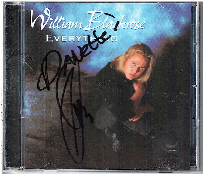 William Blackrose - Everything CD [INSCRIBED BY THE ARTIST]