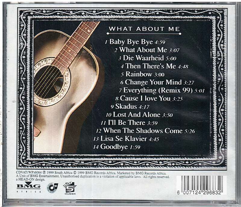 William Blackrose - What About Me CD [SIGNED BY THE ARTIST]