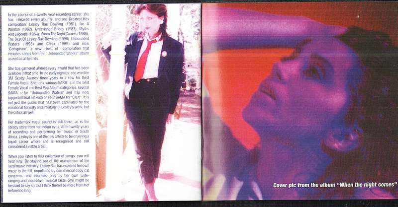 Lesley Rae Dowling - Conspirare: The Very Best of Lesley Rae Dowling CD