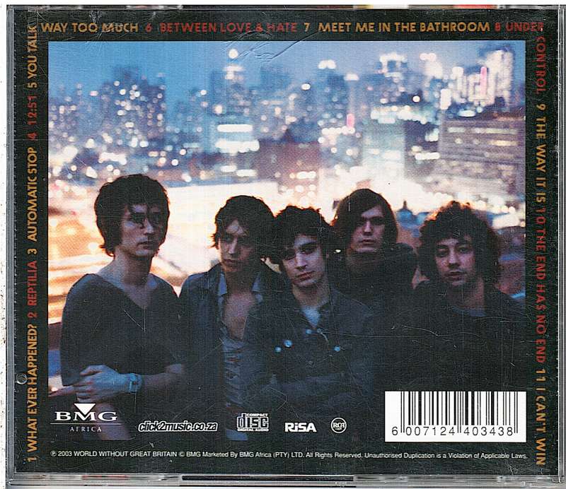 The Strokes - Room on Fire CD