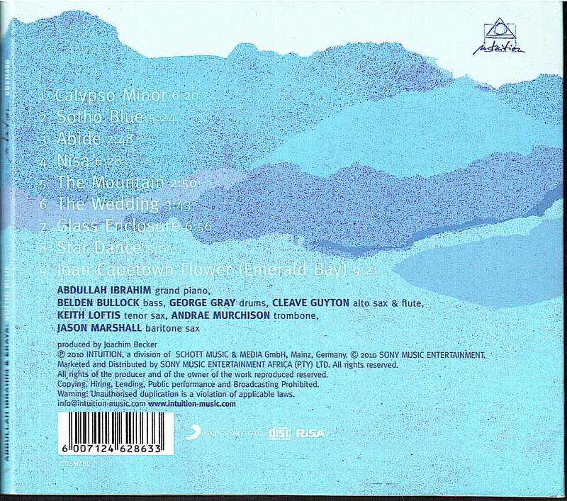 Abdullah Ibrahim & Ekaya - Sotho Blue CD Digipak