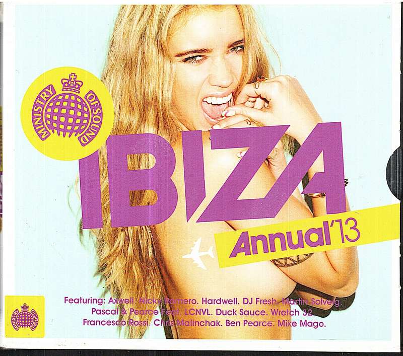 Various - Ibiza Annual '13 3xCDs in cardboard slip cover