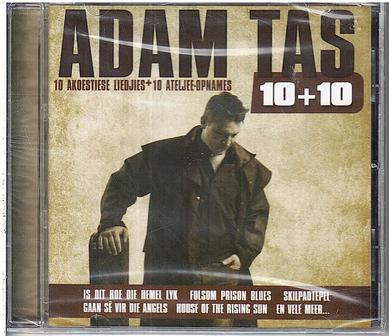 Adam Tas - 10+10 (Akoestiese Lidjies + 10 Ateljee-Opnames) CD [NEW / SEALED]
