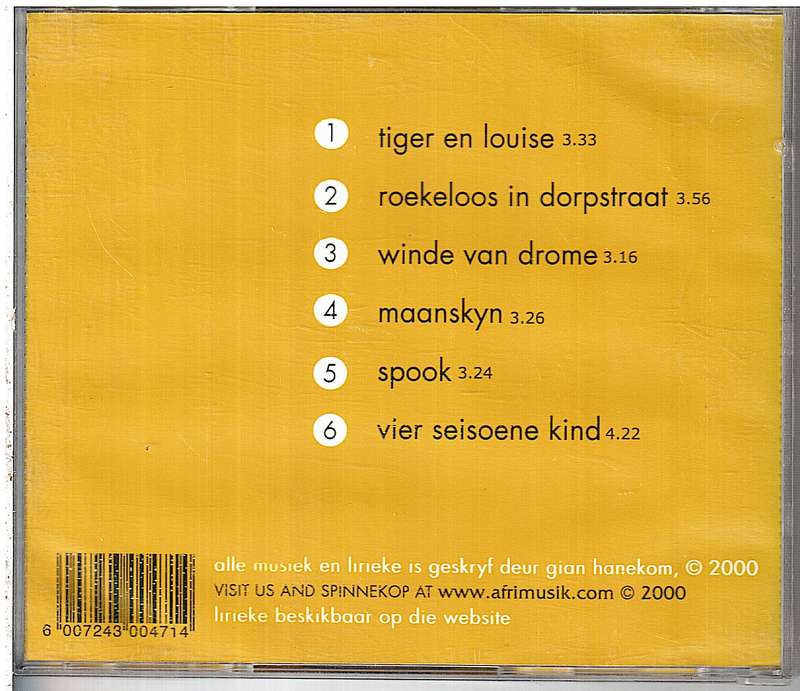 Spinnekop - Soet September EP CD