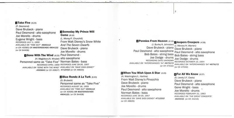 Dave Brubeck - This is Jazz Vol 3 CD