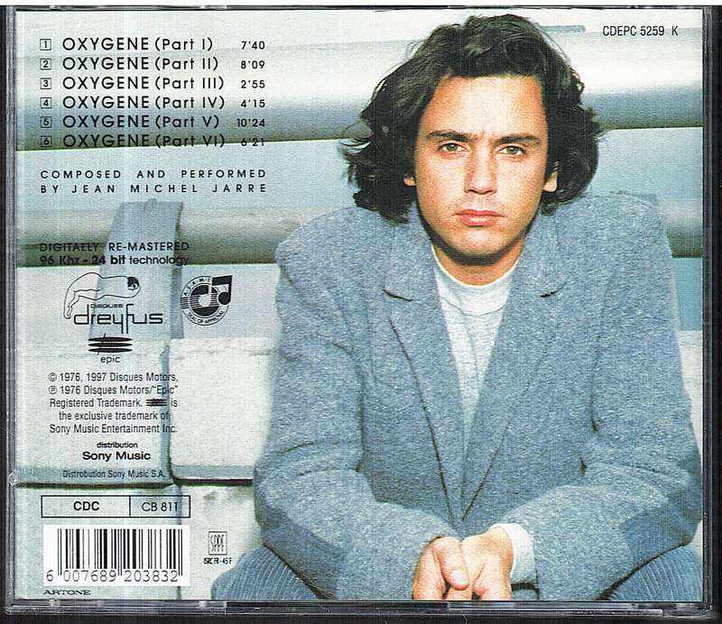 Jean Michel Jarre - Oxygene CD
