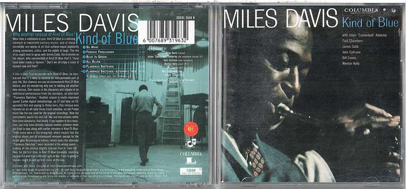 Miles Davis - Kind Of Blue CD