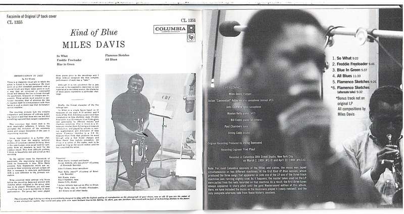 Miles Davis - Kind Of Blue CD