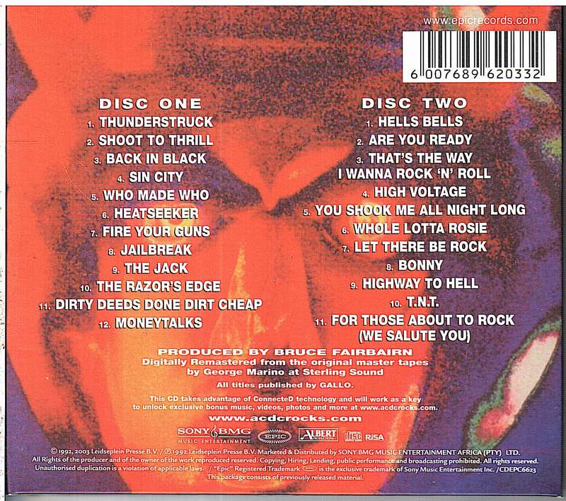 AC DC - Live 2 CD Collector's Edition