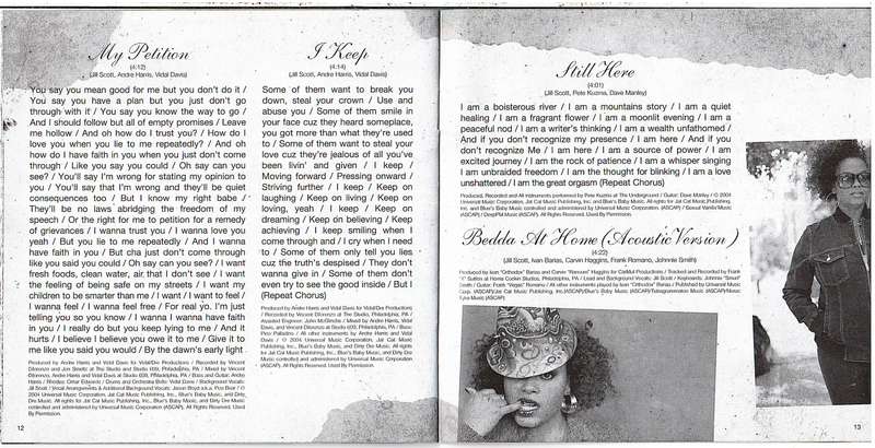 Jill Scott - Beautifully Human: Words And Sounds Vol. 2 CD
