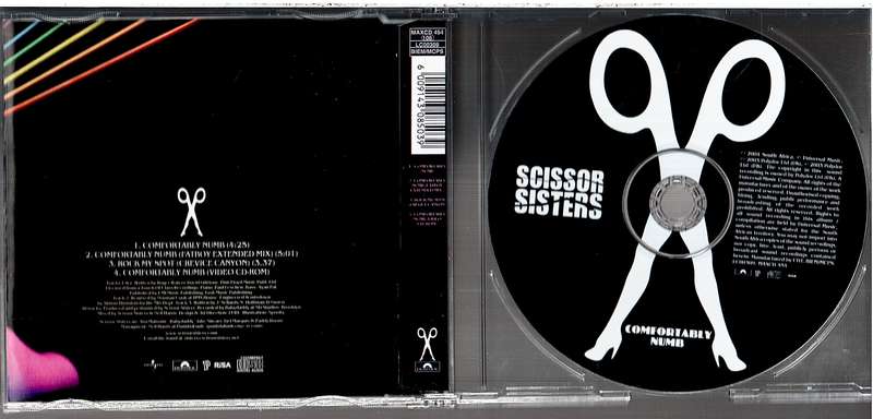 Scissor Sisters - Comfortably Numb CD Maxi Single [Enhanced]
