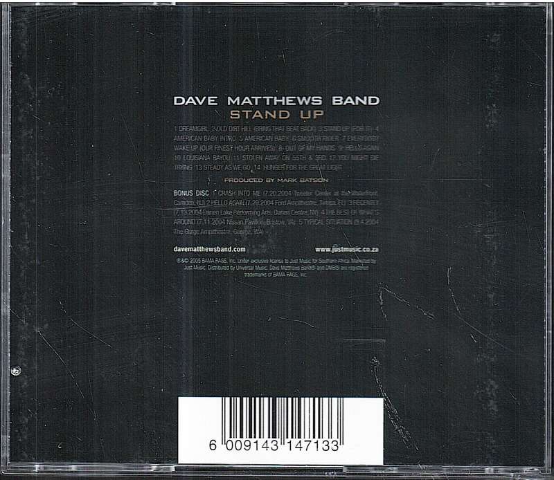 Dave Matthews Band - Stand Up 2xCD