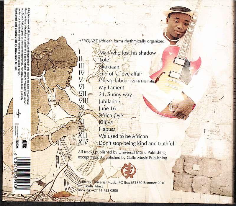 Jimmy Dludlu - Portrait CD [Digipak] [SIGNED BY THE ARTIST]