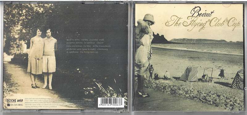 Beirut - The Flying Club Cup CD