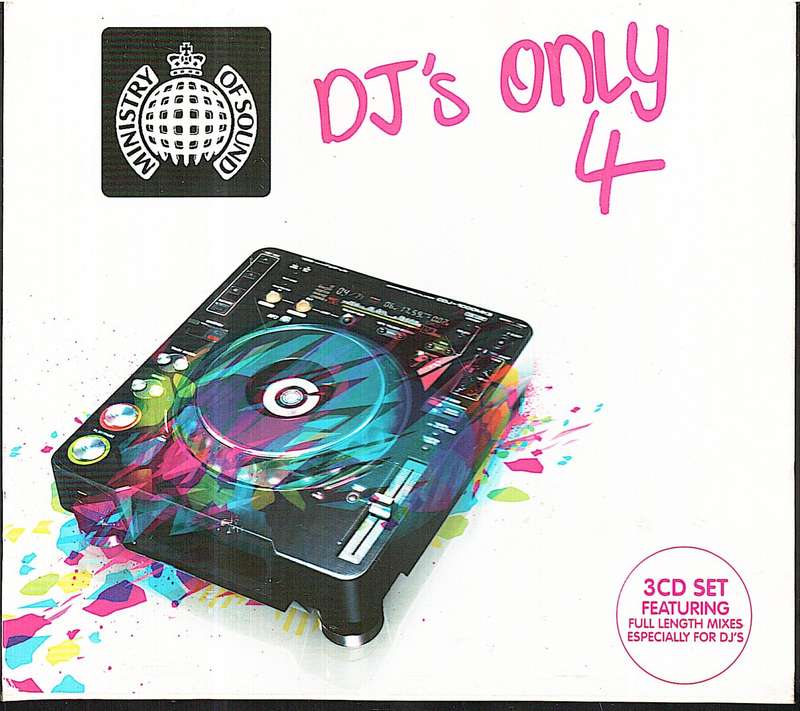 Various - DJ's Only 4 3 x CDs in cardboard slip cover