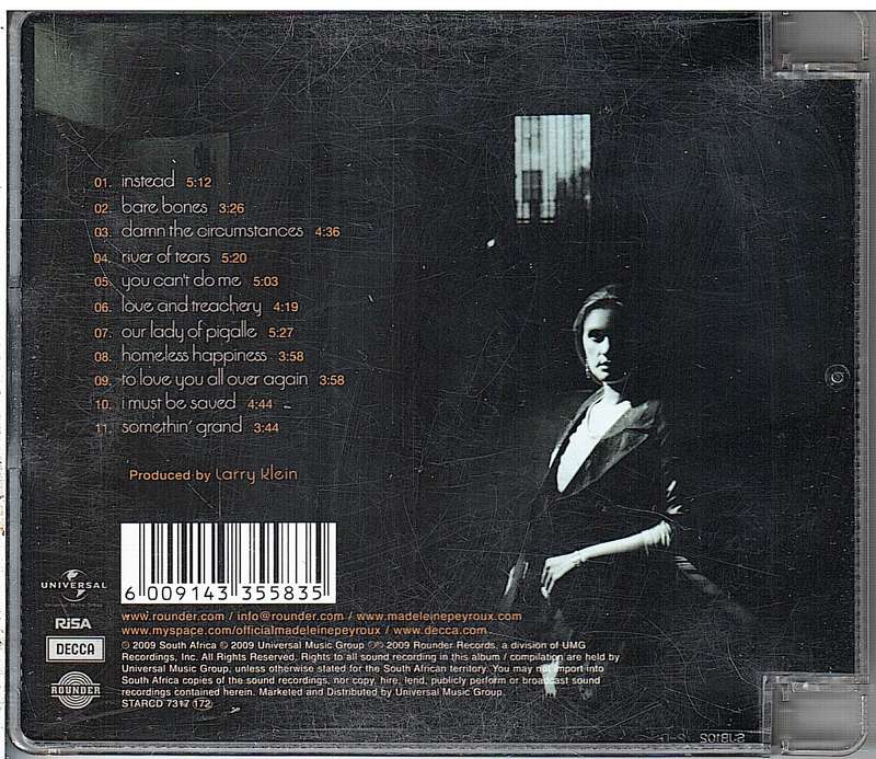 Madeleine Peyroux - Bare Bones CD