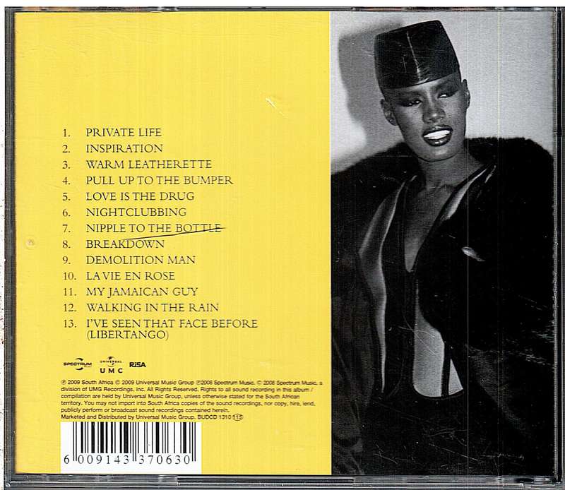 Grace Jones - Classic Grace Jones CD